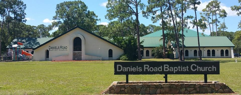 Daniels Road Baptist Church exterior from Daniels Parkway