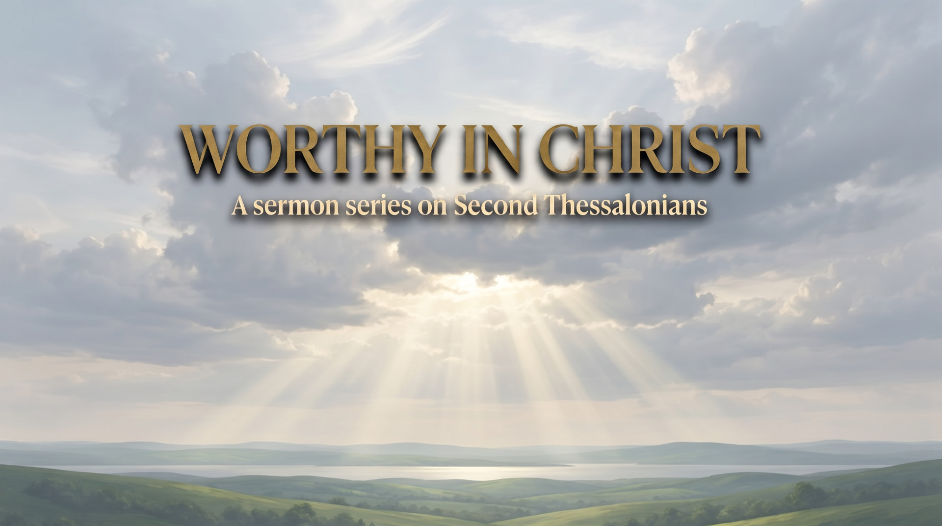 Worthy in Christ: A sermon series on Second Thessalonians at Daniels Road Baptist Church